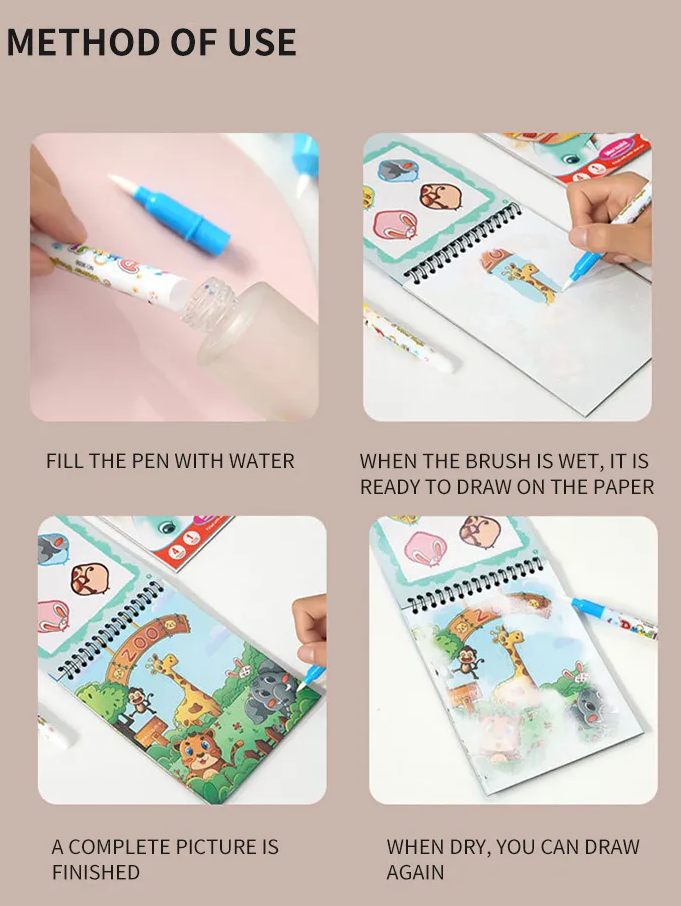 water doodle book