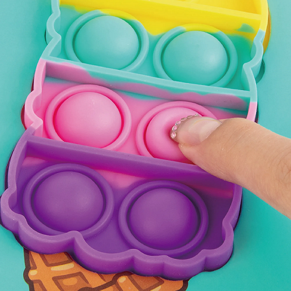 pop silicon push bubble notebook