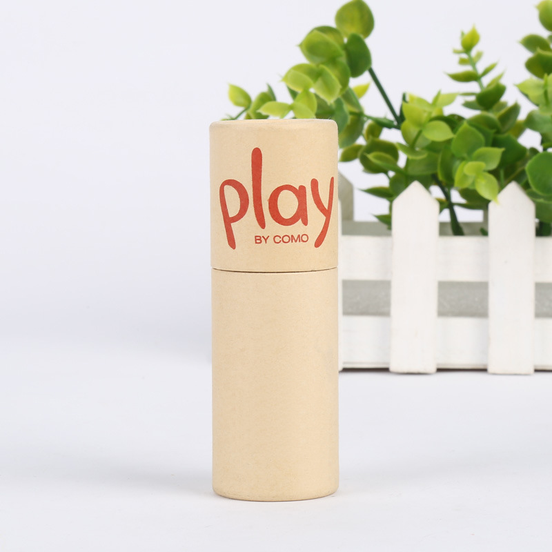 color pencil in paper tube